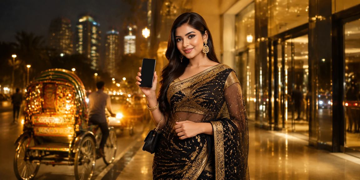 ঢাকার রিকশায় বসে মোবাইল ক্যাসিনো অ্যাপ ব্যবহার করছেন একজন ব্যবহারকারী
