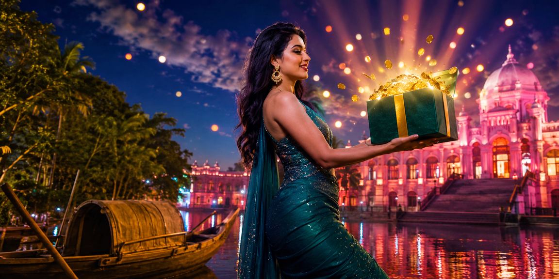 ঢাকায় ক্যাসিনো ও বেটিং অভিজ্ঞতা উপভোগরত বাংলাদেশি মডেল